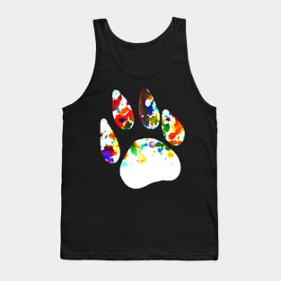 Rainbow Paw Tank Top